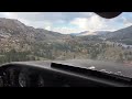 June Lake CA fly over in a Comanche 260 9/12/2017