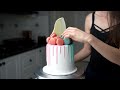 How to Make a Simple Gender Reveal Cake- Rosie's Dessert Spot