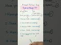 Ever or Never ?? The Present Perfect Tense with Ever and Never | English Grammar Exercise