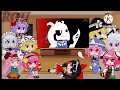 Touhou reacts to Frisk/Chara vs Sakuya and Marisa vs Asriel