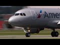 New American Airlines A319 - Landing, Close-Ups, Take-Off