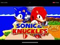 How to get Sonic & Knuckles title screen in Sonic 3 A.I.R.