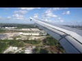Landing at Fort Lauderdale Airport