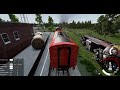 BeamNG drive massive train crash