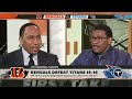 Stephen A. on the Bengals: 'I love what I'm seeing from Cincinnati!' | First Take