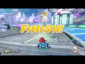 Mario Kart 8 - Torneio Mitos - Jogando no WiiU após ter acostumado com o Switch.