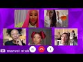 Nicki Minaj, Doja Cat, Cardi B and Megan Thee Stallion chat on Facetime!