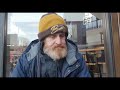 Homeless Man Wishes For Peace And Love In The World