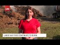 ‘I can’t fix this' | Dauphin County hay farm loses 2024 crop in huge fire