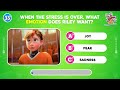 INSIDE OUT 2 Quiz 😁😭😱🤢😡 How Much Do You Know About INSIDE OUT 2? | Mouse Quiz
