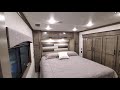 Luxury Fifth Wheel New 2021 Riverstone 42FSKG Front Kitchen Toy hauler @ Couchs RV Nation a RV Walk