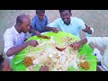 VILLAGE MARRIAGE FOOD | Mutton Curry | Fish Fry | Boiled Egg Raththa Poriyal | Village Function Food