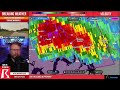🔴LIVE - Tornado Outbreak With Storm Chasers On The Ground - Live Weather Channel...