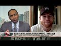 Canelo Álvarez talks DEFENDING his TITLES, influence from Mayweather & his GAME PLAN!  | First Take