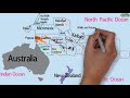 Map of Oceania / Oceania Map / Oceania Continent Map / Countries of Oceania / Series of World Map