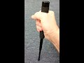 How to easily close an expandable baton