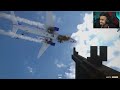 DESTROYING A PLANE !