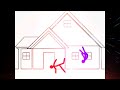 Super Human Stick Fight Animation | Too Nice #shorts