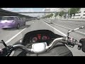 Suzuki Skywave 400 @ Shuto Expressway with Traffic