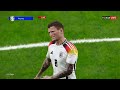 🔴LIVE : SPAIN vs GERMANY I QUARTER-FINAL UEFA EURO 2024 - MATCH LIVE TODAY | REALISTIC PES GAMEPLAY
