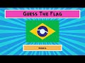 IMPOSSIBLE TO GUESS ALL THE FLAGS🌎|  Flag Quiz |