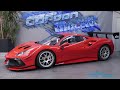 Carbon CBR Reparatur der Karosserie eines Ferrari 488 Challenge