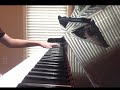 Coffin dance on piano