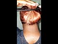 How to cut your own Bob (for beginners) #bobhaircut #haircut