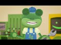 Wheels On The School Bus | Nursery Rhymes & Kids Songs | Gecko's Garage | Bus Videos For Kids