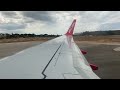 LS1542 Taxi and take off at Palma Mallorca Airport