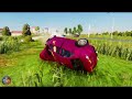 Side Collisions of Cars #37 - BeamNG.drive CRAZY DRIVERS