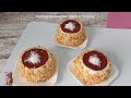 Cheap dessert WINTER СAPS! Very tasty, fast! WITHOUT baking, gelatin and eggs, melts in your mouth!