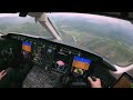 4K | Pilot's View | My First Landing at Aspen In Bad Weather