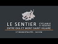 Inauguration du Sentier cyclable et pédestre entre Oka et Mont-Saint-Hilaire