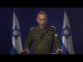 IDF Spokesperson on Return of Three Hostage Bodies Home