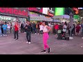 Times Square street show