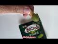 Japanese snack Meiji Kinoko no Yama Uji Matcha ASMR | ☝🏼packet of snack