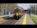 Trains on The South Western Main Line (ft. 47593 & 66758) | 08/04/23