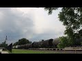 Trains on the Lafayette Subdivision 5/16/24 (FRA Inspection Train)