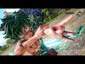 JUMP FORCE - Izuku Midoriya vs Boruto Uzumaki 1vs1 Gameplay (PS4 Pro)