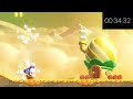 Super Mario Wonder: Flight of the Bloomps Speedrun (45.267)