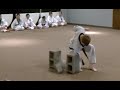2nd degree Black Belt testing - concrete block break