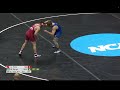 184lbs Bennett Berge (South Dakota State) dec Lenny Pinto (Nebraska)