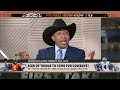 Southern Stephen A. reacts to the Cowboys losing & can't contain his excitement | First Take