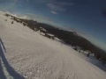 MT BACHELOR SUMMIT RUN STRAIGHT LINED BY SNOWBOARDER! 80MPH