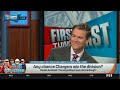 FIRST THINGS FIRST | Any chance Chargers win the division? - Nick Wright & Chris Bourassa debate