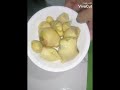 HOW TO peel ginger efficiently