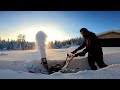 Snow Blowers Challenge - Clearing my neighbors driveway