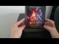 Star Wars The force awakens Bluray Unboxing