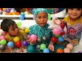 Drama ! CRYING HIGH JUMP, Ball Pit Show, Finger Family Song, Learn Color Kids, Imoo Watch Phone